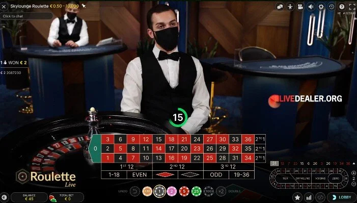 Skyroll casino screenshot